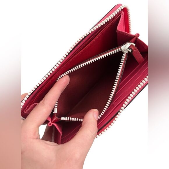 VALENTINO GARAVANI Rockstud Spike Leather Wallet - Picture 11 of 14